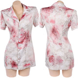 Return to Silent Hill Nurse Blood Cosplay Costume Outfit Halloween Carnival Suit