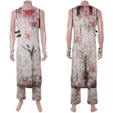 Return to Silent Hill Red Pyramid Triangle Head Cosplay Costume Outfit Halloween Carnival Suit