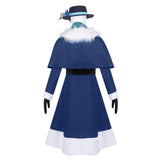 Reverse1999 Vertin Women Blue Outfit Cosplay Costume Outfit Halloween Carnival Suit