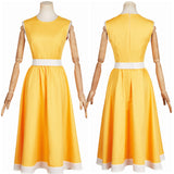 Riley Andersen Women Yellow Dress Cosplay Costume Outfits Halloween Carnival Suit