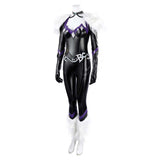 Rivals Black Cat Women Black Bodysuit Cosplay Costume Outfit Halloween Carnival Suit