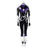Rivals Black Cat Women Black Bodysuit Cosplay Costume Outfit Halloween Carnival Suit