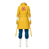 Rivals Jubilee Women Blue Outfit with Yellow Coat Cosplay Costume Outfit Halloween Carnival Suit