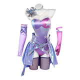 Rivals Luna Women Purple Outfit Cosplay Costume Outfit Halloween Carnival Suit