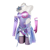 Rivals Luna Women Purple Outfit Cosplay Costume Outfit Halloween Carnival Suit