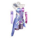 Rivals Luna Women Purple Outfit Cosplay Costume Outfit Halloween Carnival Suit