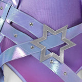 Rivals Luna Women Purple Outfit Cosplay Costume Outfit Halloween Carnival Suit