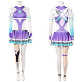 Rivals Psylocke Chouko Takahashi: The Prodigy Women Purple Outfit Cosplay Costume Outfit Halloween Carnival Suit