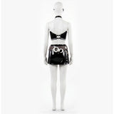 Rivals Urban Predator Women Black Outfit Cosplay Costume Outfit Halloween Carnival Suit