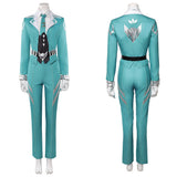 Rivals White Fox Women Blue Suit Cosplay Costume Outfit Halloween Carnival Suit