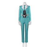 Rivals White Fox Women Blue Suit Cosplay Costume Outfit Halloween Carnival Suit