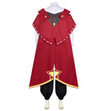 Roco Kingdom Enzo Black Outfit with Cape Cosplay Costume Outfit Halloween Carnival Suit