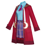 Roco Kingdom Freya Women Red Outfit Cosplay Costume Outfit Halloween Carnival Suit