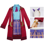 Roco Kingdom Freya Women Red Outfit Cosplay Costume Outfit Halloween Carnival Suit