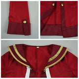 Roco Kingdom Freya Women Red Outfit Cosplay Costume Outfit Halloween Carnival Suit