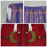 Roco Kingdom Freya Women Red Outfit Cosplay Costume Outfit Halloween Carnival Suit