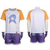 Roco Kingdom Roco White and Purple Outfit Cosplay Costume Outfit Halloween Carnival Suit