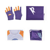 Roco Kingdom Roco White and Purple Outfit Cosplay Costume Outfit Halloween Carnival Suit