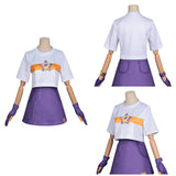 Roco Kingdom Roco Women White and Purple Outfit Cosplay Costume Outfit Halloween Carnival Suit