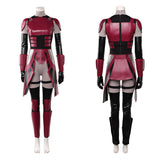 Rook Kast Women Red Outfit Cosplay Costume Outfit Halloween Carnival Suit