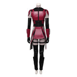 Rook Kast Women Red Outfit Cosplay Costume Outfit Halloween Carnival Suit