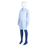 Sadness Kids Children Blue Outfit Cosplay Costume Outfits Halloween Carnival Suit