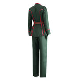 Saga of Tanya the Evil Tanya von Degurechaff Women Army Green Suit Cosplay Costume Outfit Halloween Carnival Suit