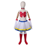 Sailor Moon Hino Rei Kids Children White Tutu Dress Cosplay Costume Outfits Halloween Carnival Suit