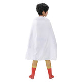 Saitama Kids Children Cosplay Costume Outfits Halloween Carnival Suit