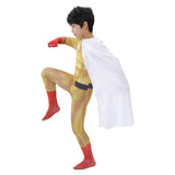 Saitama Kids Children Cosplay Costume Outfits Halloween Carnival Suit