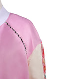 Sakamoto Days Lu Shaotang Women Pink Outfit Cosplay Costume Outfit Halloween Carnival Suit