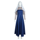 Sakamoto Days Osaragi Women Blue Dress Outfit Cosplay Costume Outfits Halloween Carnival Suit