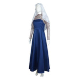 Sakamoto Days Osaragi Women Blue Dress Outfit Cosplay Costume Outfits Halloween Carnival Suit