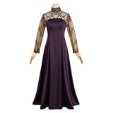 Sakamoto Days Osaragi Women Purple Dress Set Cosplay Costume Outfits Halloween Carnival Suit