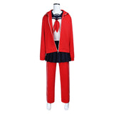 Schoolgirl Kagura Red Outfit Women Cosplay Costume Outfits Halloween Carnival Suit