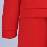 Schoolgirl Kagura Red Outfit Women Cosplay Costume Outfits Halloween Carnival Suit