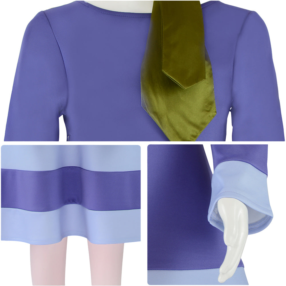 daphne blake purple dress Scooby-Doo Daphne Blake Kids Children Purple Dress Cosplay Costume Out – TrendsinCosplay