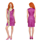 SCOOBY-DOO Daphne Women Purple Outfit Cosplay Costume Outfit Halloween Carnival Suit