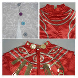 Sea of Remnants Innocent Women Red Robe Cosplay Costume Outfit Halloween Carnival Suit