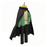 Season 4 Natsuki Subaru Green Outfit Cosplay Costume Outfit Halloween Carnival Suit