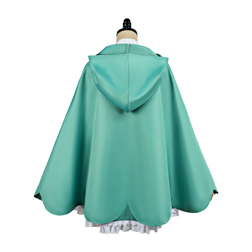 Season 4 Ram Women Green Outfit with Cape Cosplay Costume Outfit Hallo ...