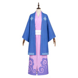 Seshirusu Purple Kimono Cosplay Costume Outfit Halloween Carnival Suit