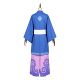 Seshirusu Purple Kimono Cosplay Costume Outfit Halloween Carnival Suit