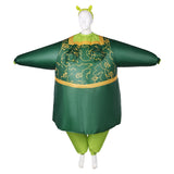 Shrek Fiona Green Inflatable Full Body Suit Party Carnival Halloween Cosplay Costume