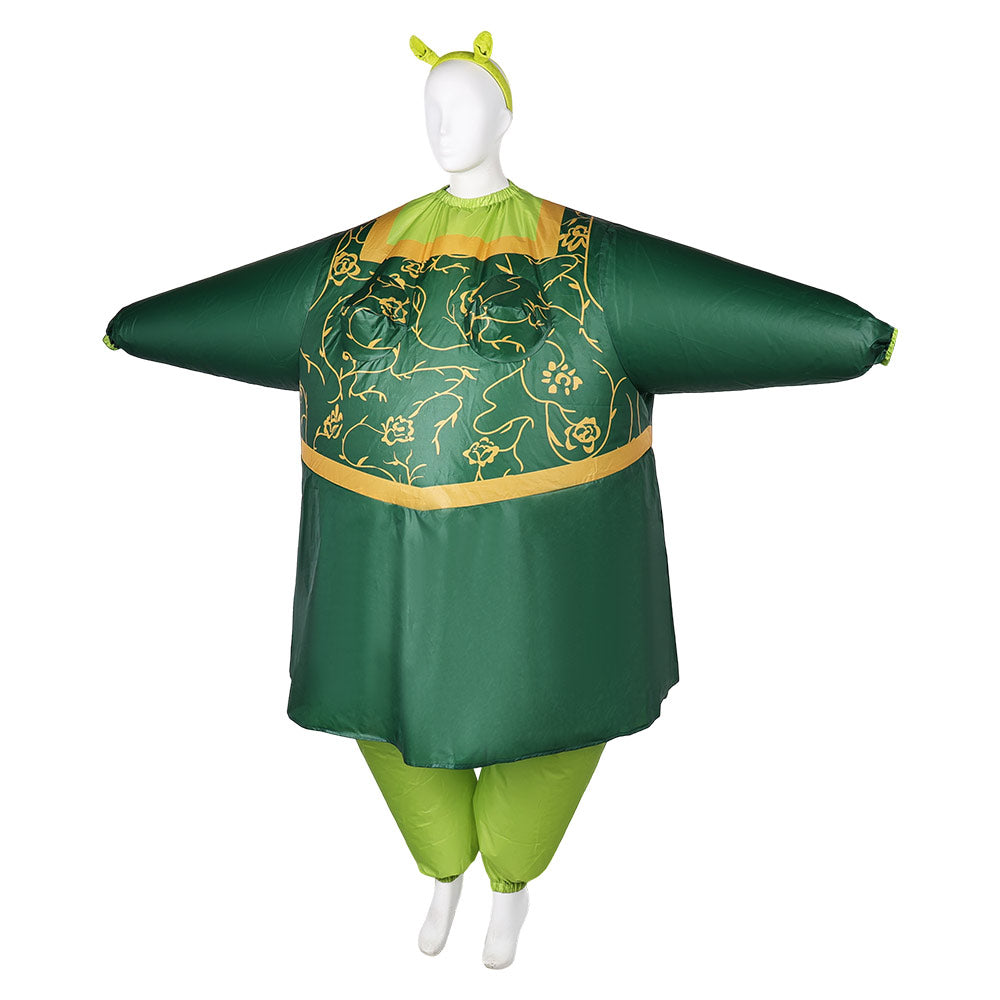 Shrek Inflatable Slide Shrek Fiona Green Inflatable Full Body Suit Party Carnival Halloween C ...
