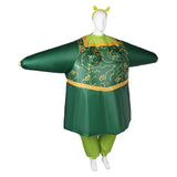 Shrek Fiona Green Inflatable Full Body Suit Party Carnival Halloween Cosplay Costume