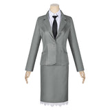 Shunkashuutou Daikousha: Haru no Mai Hinagiku Kayou Women Gray Outfit Cosplay Costume Outfit Halloween Carnival Suit