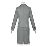 Shunkashuutou Daikousha: Haru no Mai Hinagiku Kayou Women Gray Outfit Cosplay Costume Outfit Halloween Carnival Suit