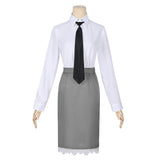 Shunkashuutou Daikousha: Haru no Mai Hinagiku Kayou Women Gray Outfit Cosplay Costume Outfit Halloween Carnival Suit