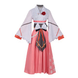 Shunkashuutou Daikousha: Haru no Mai Hinagiku Kayou Women Pink Outfit Cosplay Costume Outfit Halloween Carnival Suit